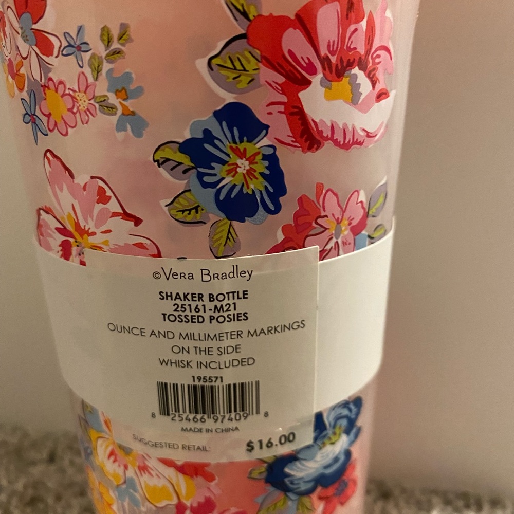 Vera Bradley Shaker bottle